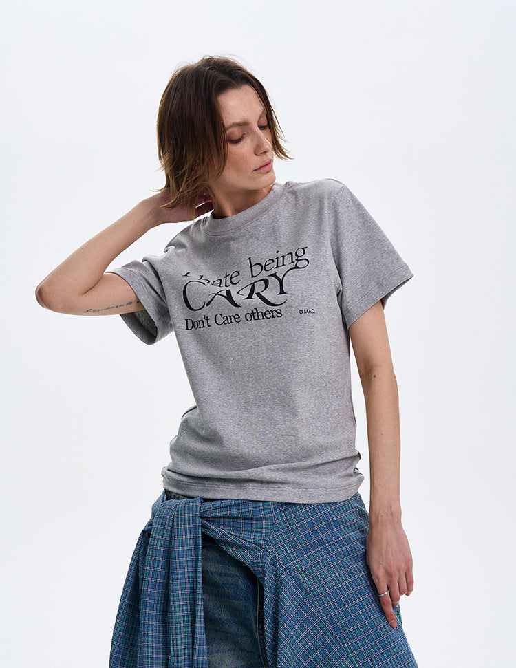 MADWITCH CREW NECK CASUAL SHORT-SLEEVE T-SHIRT #MD4125