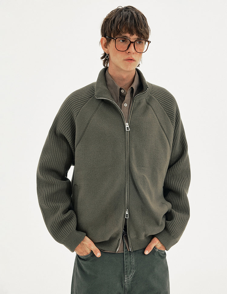 MADWITCH KNIT PUFF JACKET #YR15