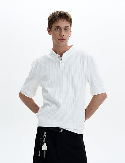 MADWITCH HENLEY NECK SHORT SLEEVE #G1343