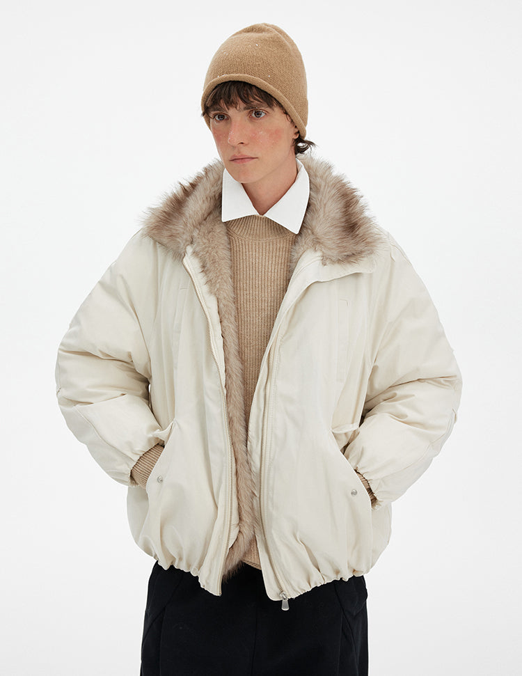MADWITCH VINTAGE CARGO FUR PARKA #MF8618
