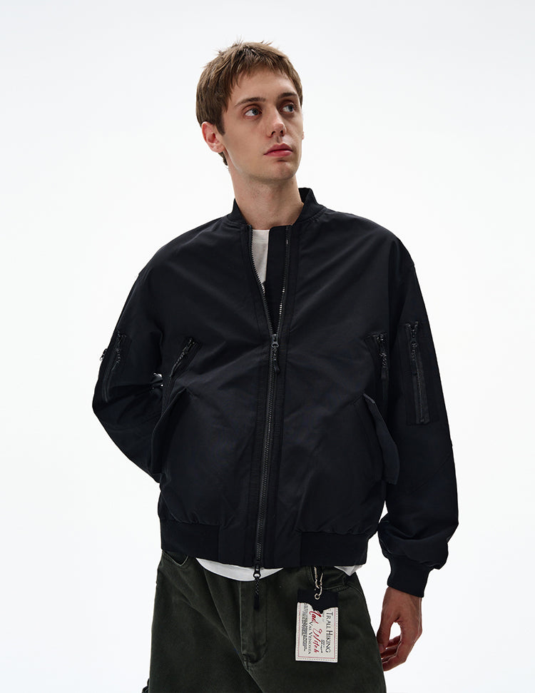 MADWITCH UNISEX CASUAL BOMBER JACKET #RW154