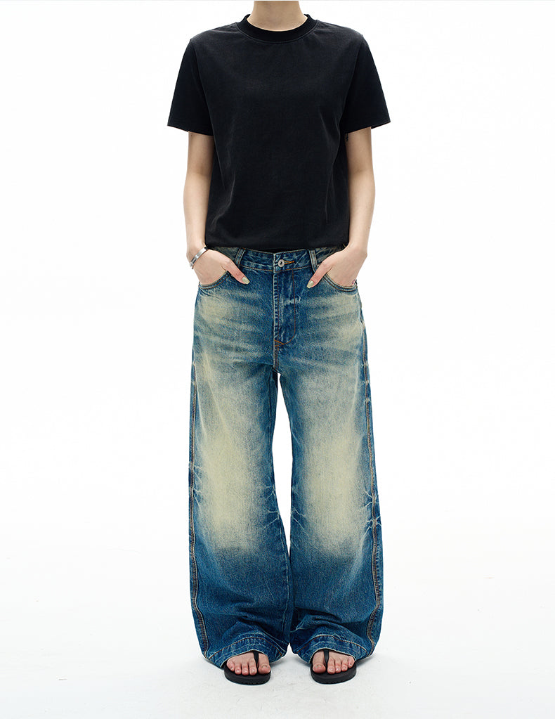 MADWITCH GRUNGE STRAIGHT DENIM #GPC5519