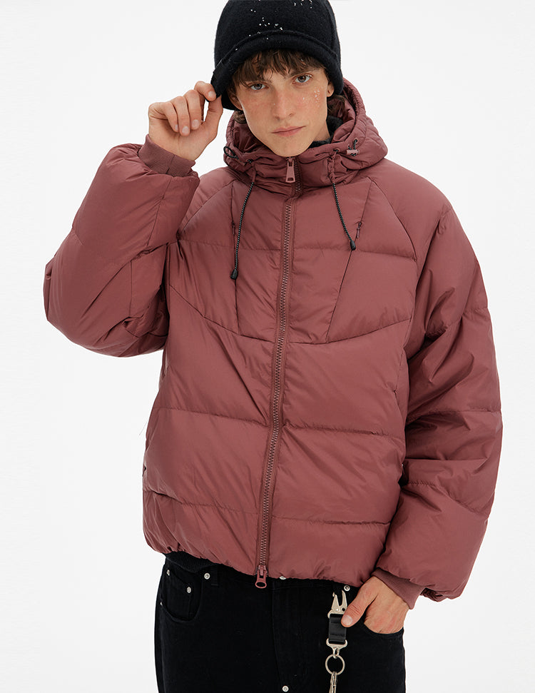 MADWITCH MINIMAL HOODED DOWN JACKET #N1726
