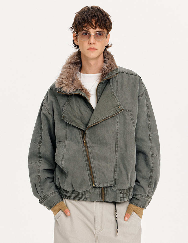 MADWITCH DECONSTRUCTED WASHED WORK JACKET #880630