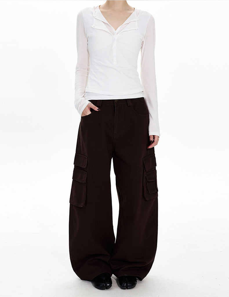 MADWITCH UTILITY DROP PANTS #A617