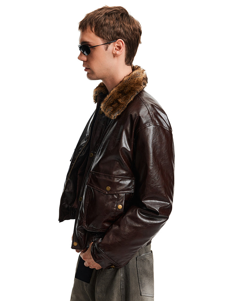 MADWITCH UTILITY FUR COAT #AK085