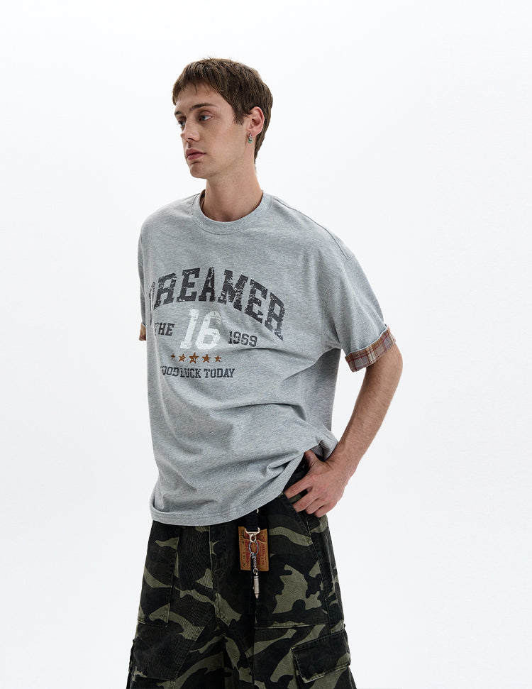 MADWITCH CONTRAST SLEEVE TEE #990511