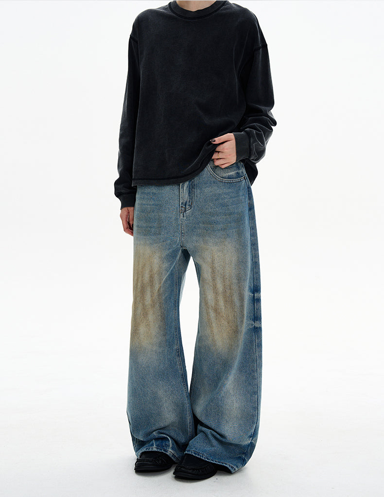 MADWITCH DIRTY STRAIGHT DENIM #9940