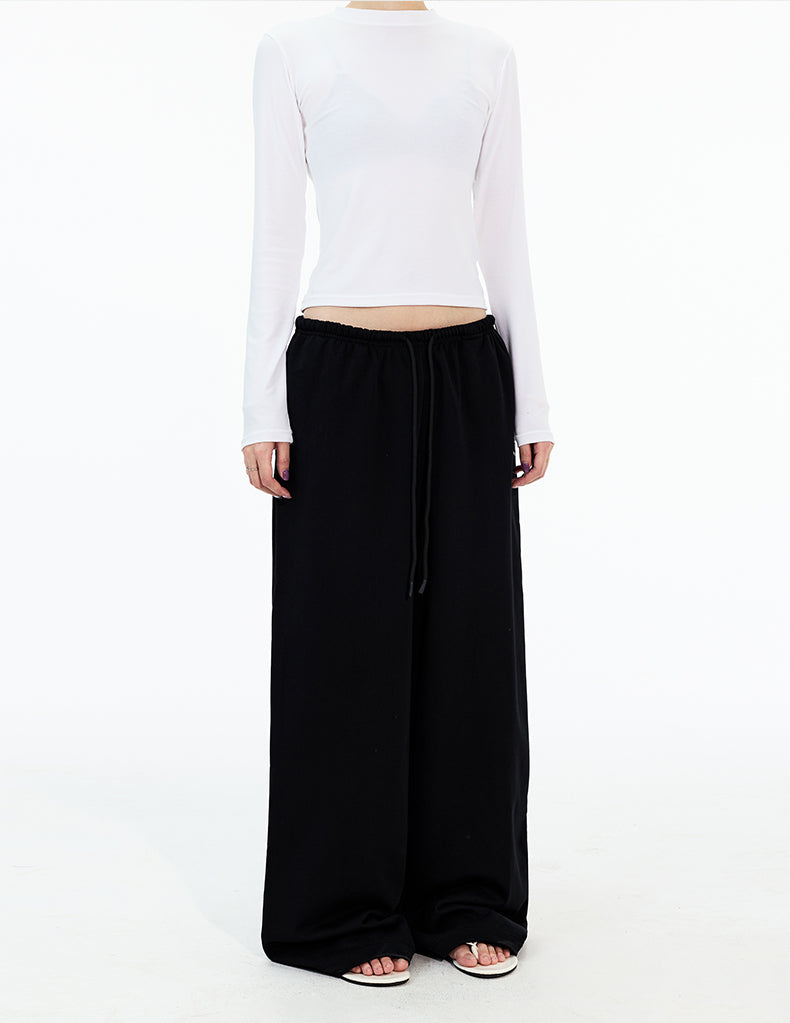 MADWITCH DRAWSTRING STRAIGHT LEG SWEATPANTS #CK6910