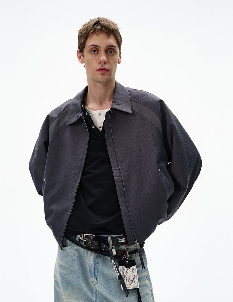 MADWITCH UNISEX CROPPED UTILITY JACKET #M1002