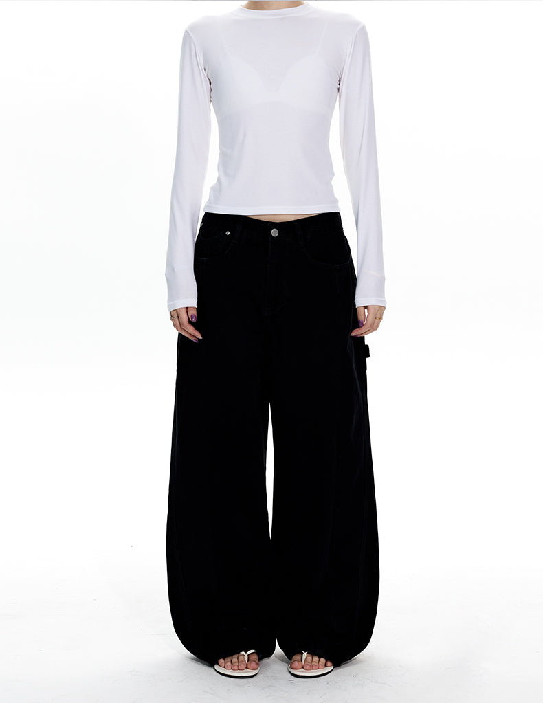 MADWITCH DECONSTRUCTED VINTAGE WORKWEAR JEANS #CK3590
