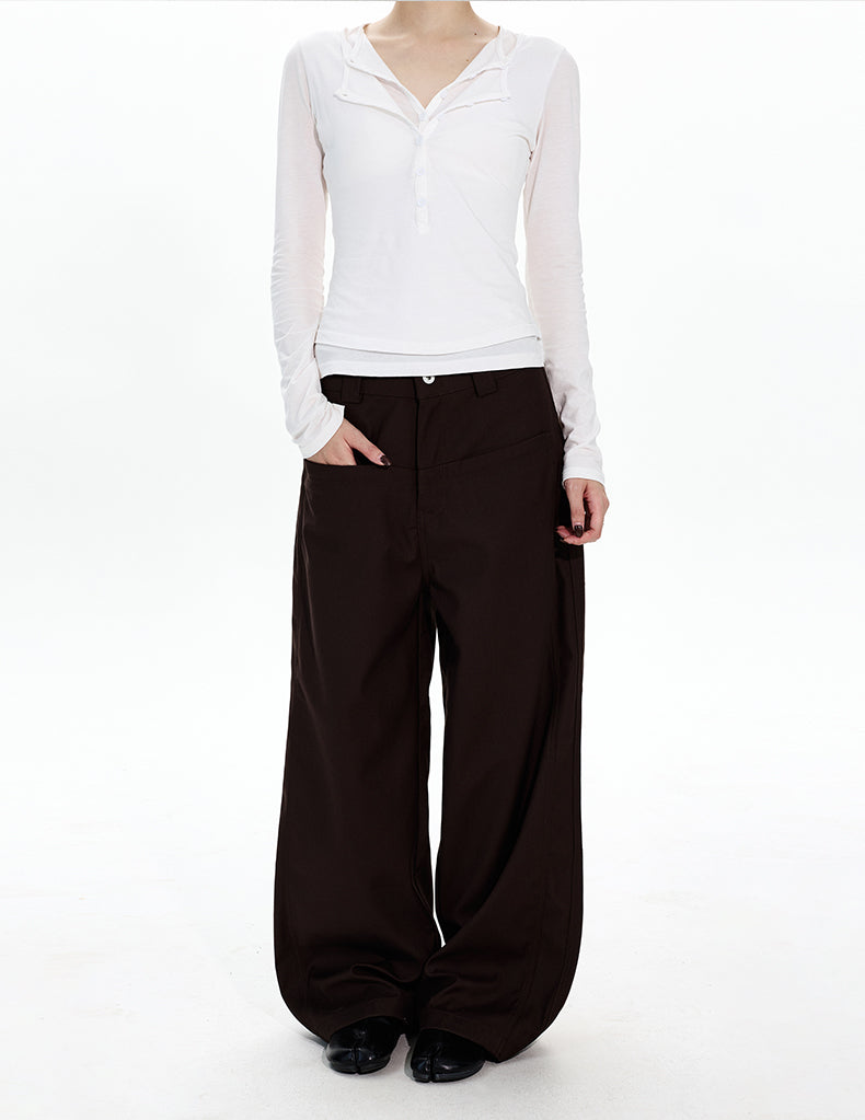MADWITCH CLEAN STRAIGHT PANTS #CK6903