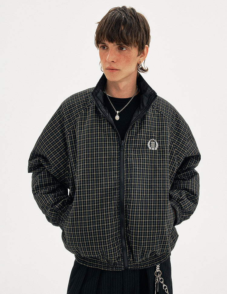 MADWITCH REVERSIBLE CHECK COAT #CW1281