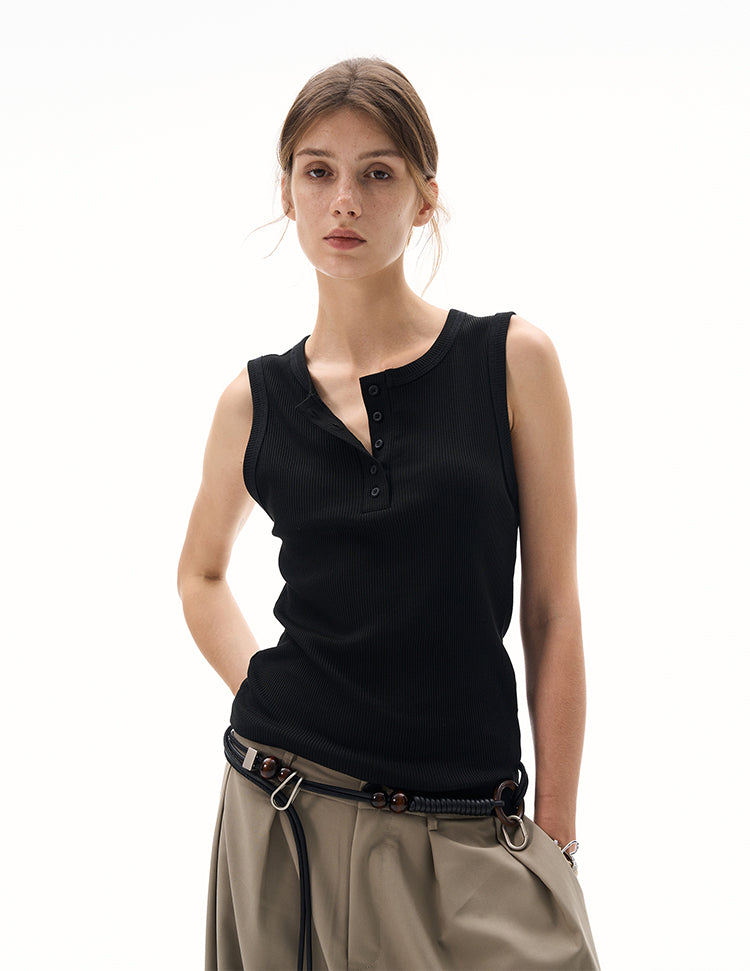 MADWITCH SLIM FIT TANK VEST #C1757C25