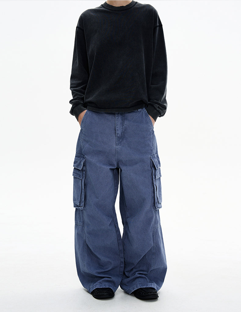 MADWITCH BLEU PLEAT PANTS #DR6815