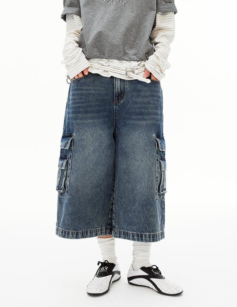 MADWIT UTILITY CARGO SHORTS K737 - MadWitch Store
