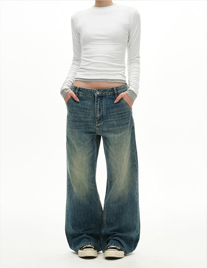 MADWITCH VINTAGE STRAIGHT DENIM #CK5525