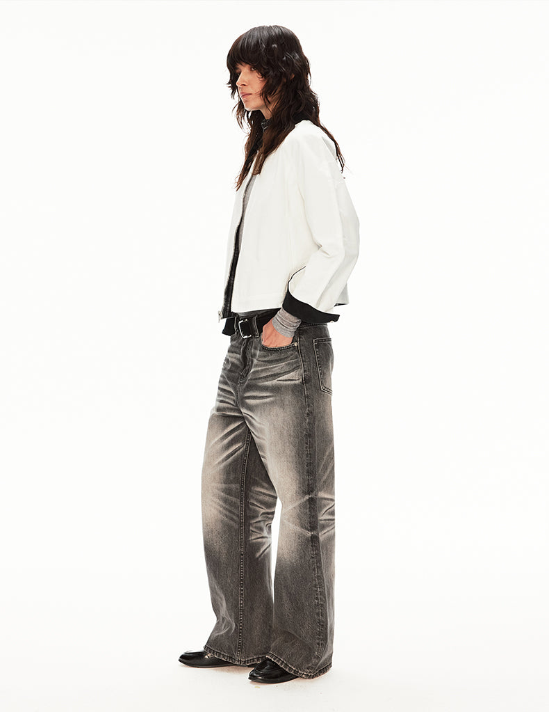 MADWIT FADED WASH JEANS #GD005