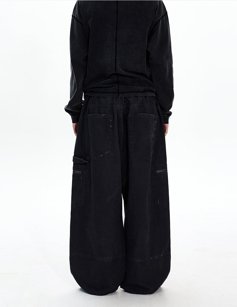 MADWITCH WASTE WORK PANTS #A618