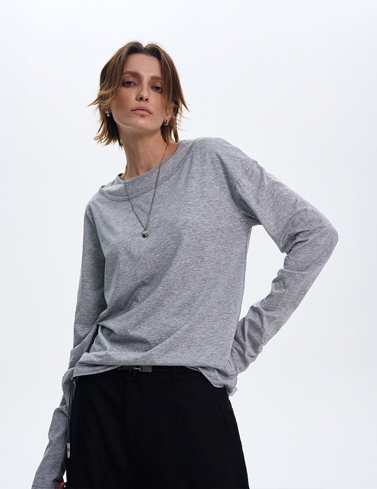 MADWITCH LAYERED DESIGN LIGHTWEIGHT LONG SLEEVE #27302