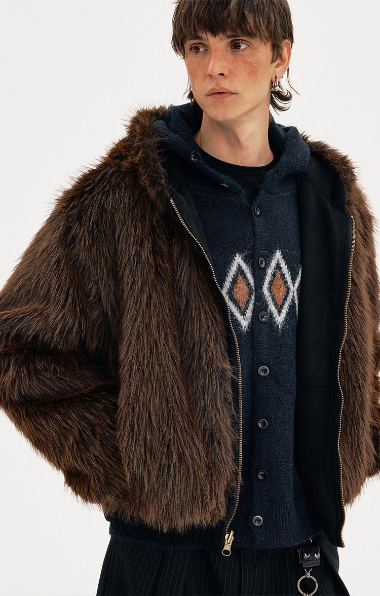 MADWITCH VELVET SHEAR JACKET #BBX2551