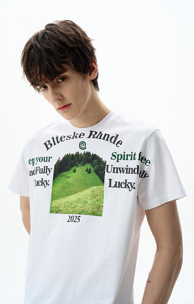 MADWITCH BOXY CROPPED TEE #L893