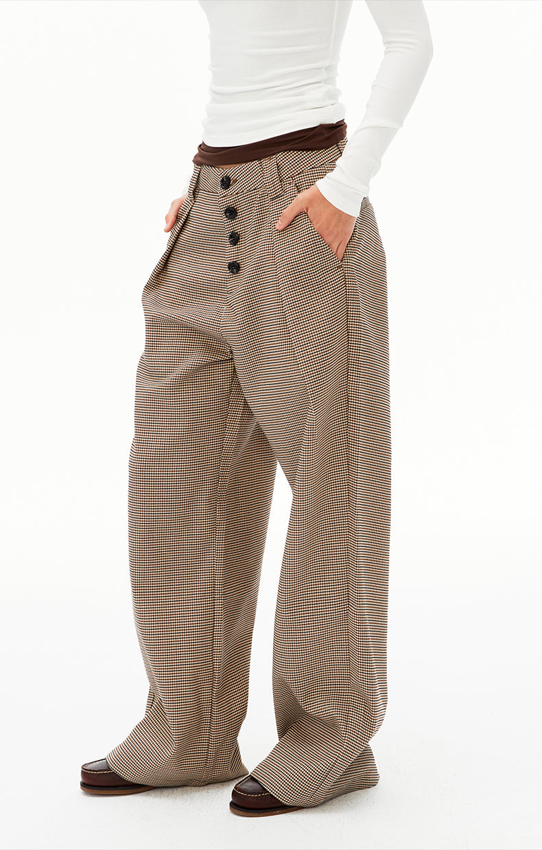 MADWIT HERITAGE DRAPED TROUSERS #CK6929