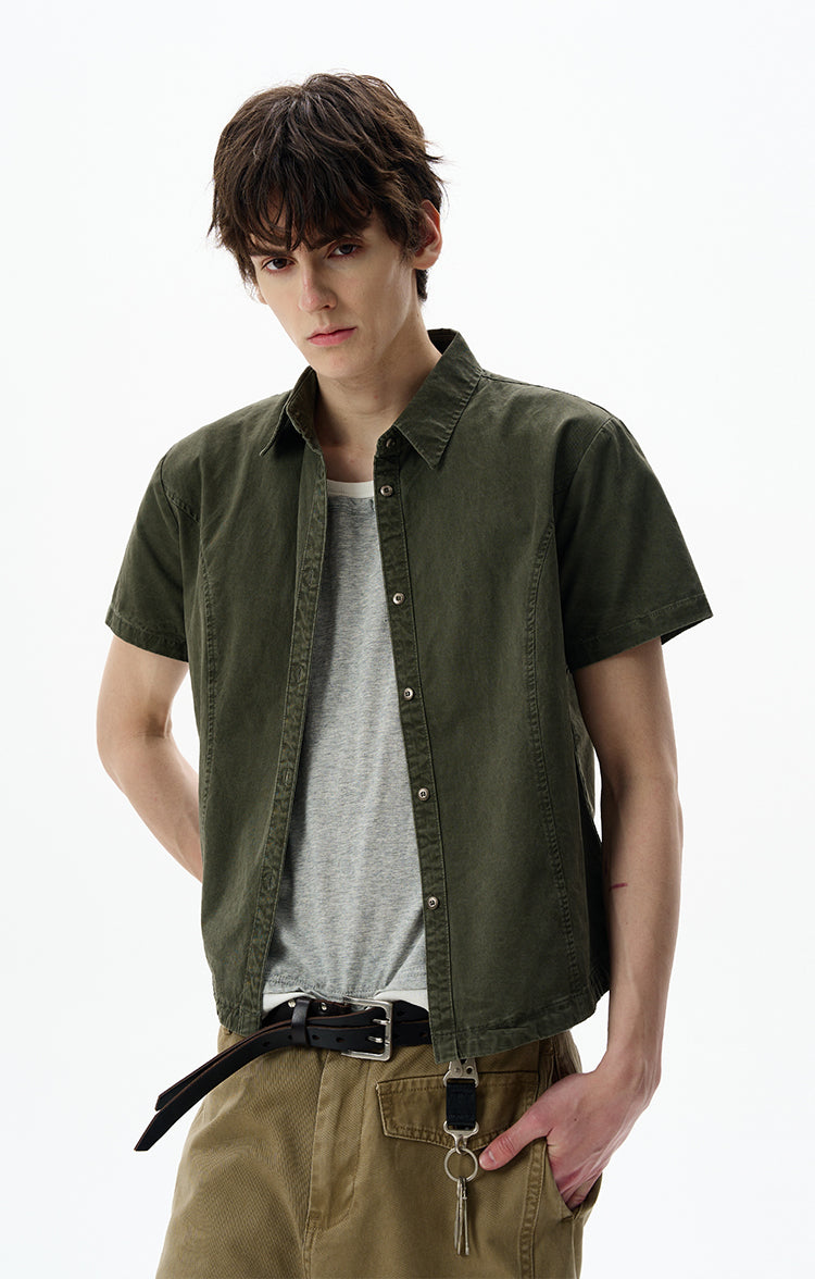 MADWITCH SHORT SLEEVE WORK SHIRT #CW1198N
