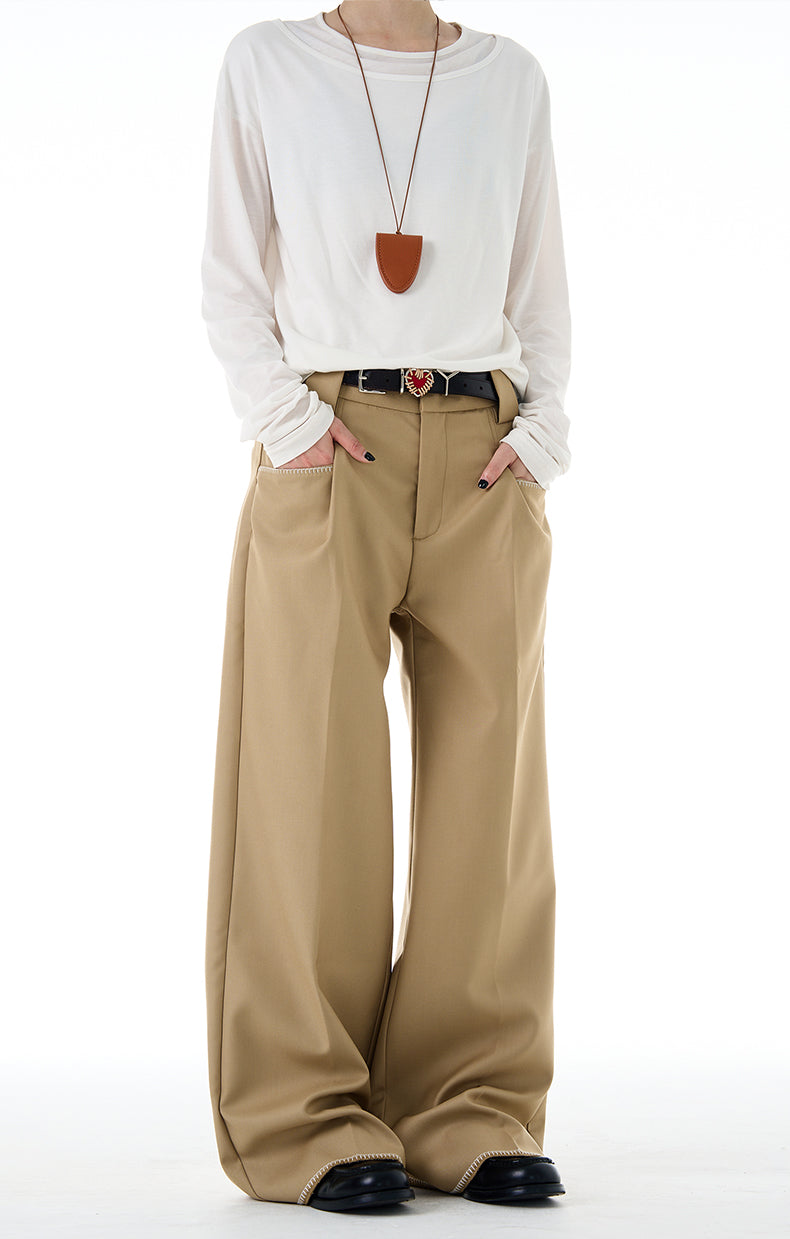 MADWITCH DRAPEY CASUAL TROUSERS #CK6662