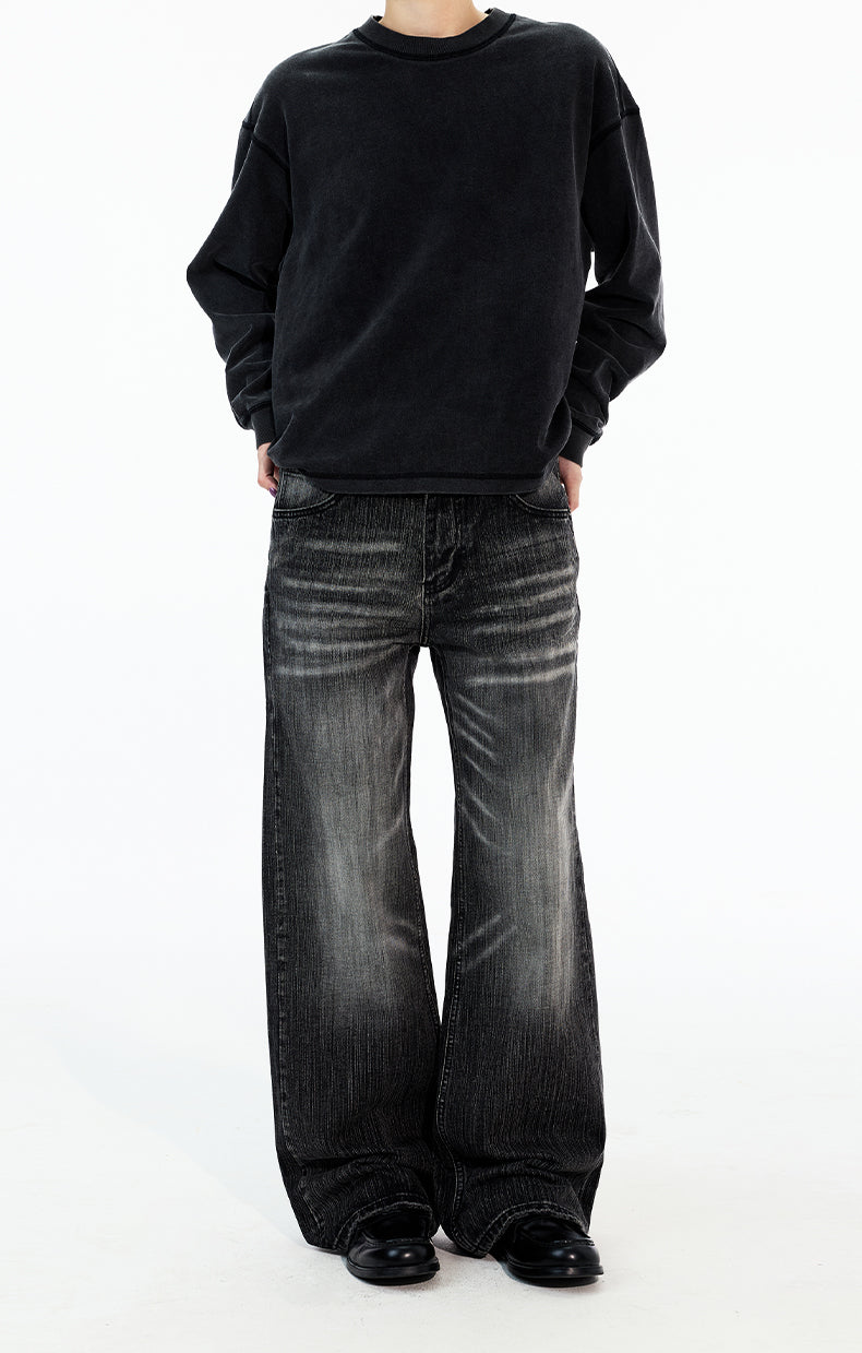 MADWITCH BAMBOO WASH STRAIGHT LEG JEANS #GP9765N