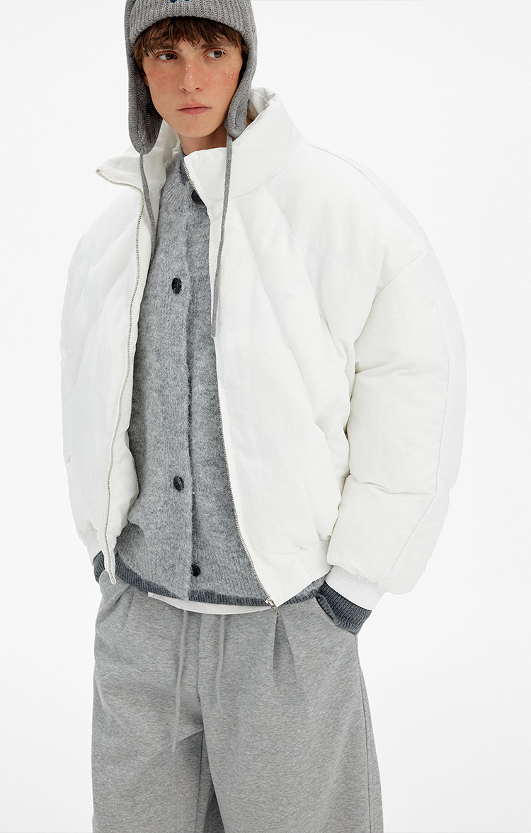 MADWITCH ATMOSPHERIC WHITE PUFFER JACKET #AW25115