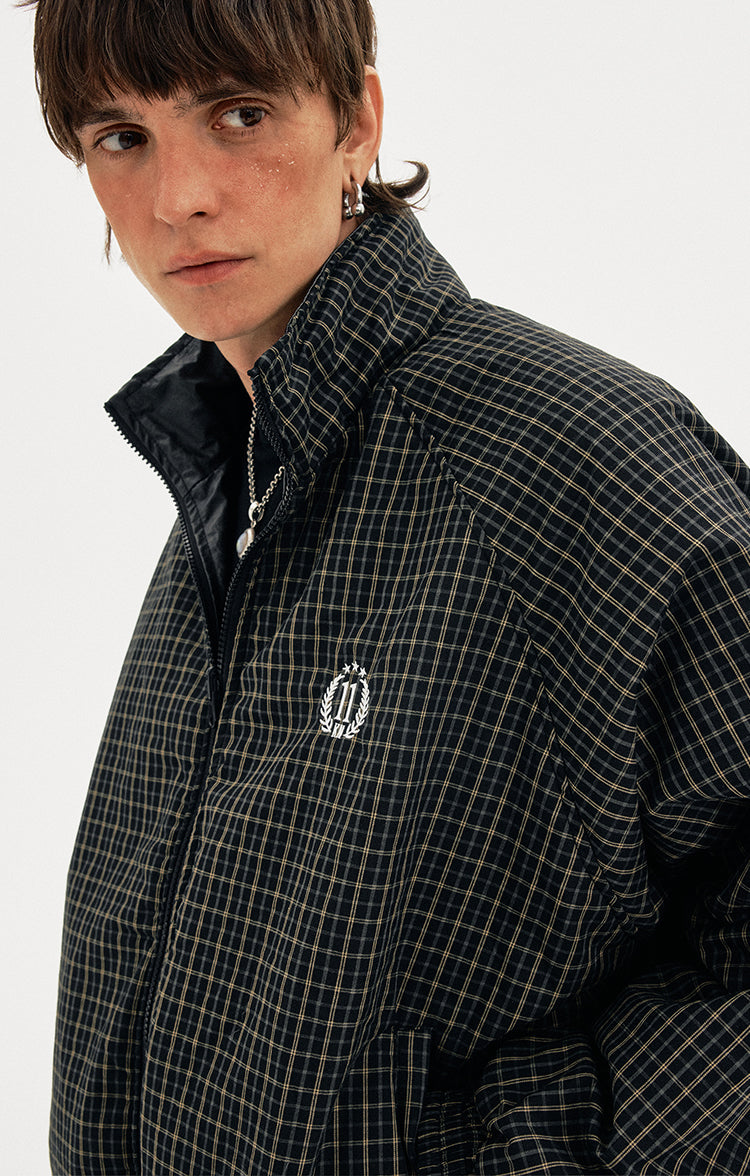MADWITCH REVERSIBLE CHECK COAT #CW1281