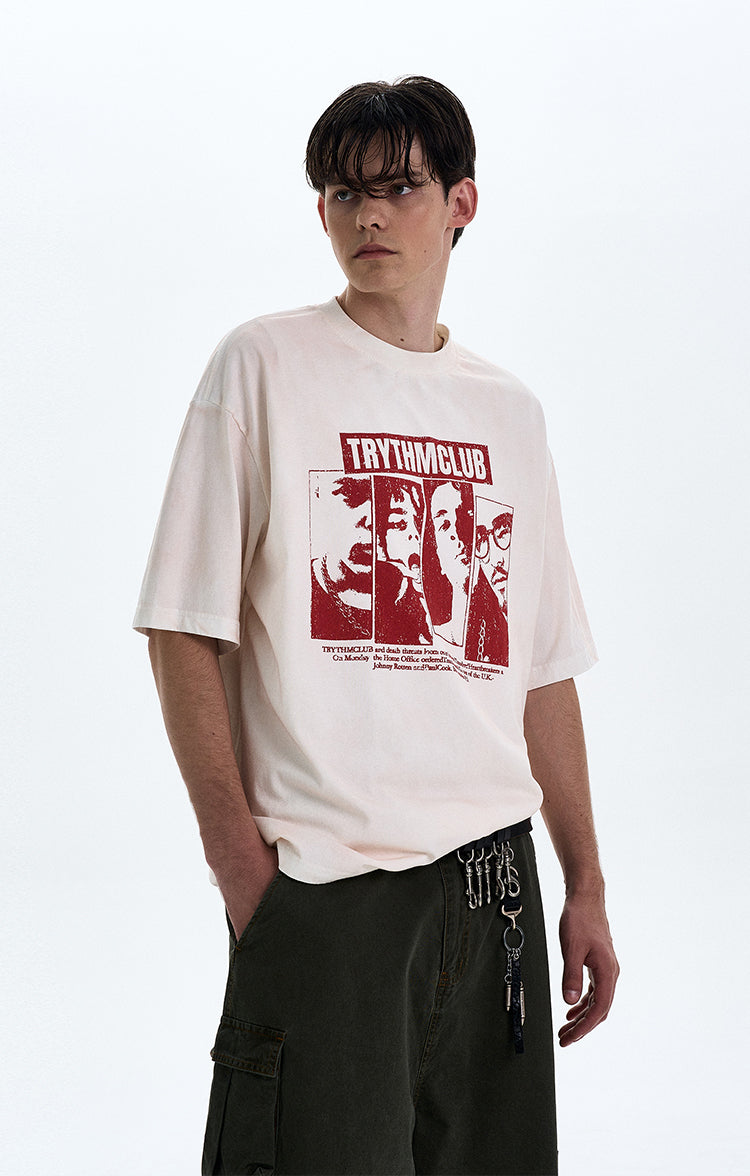 MADWITCH VINTAGE LOOSE FIT T-SHIRT #27304