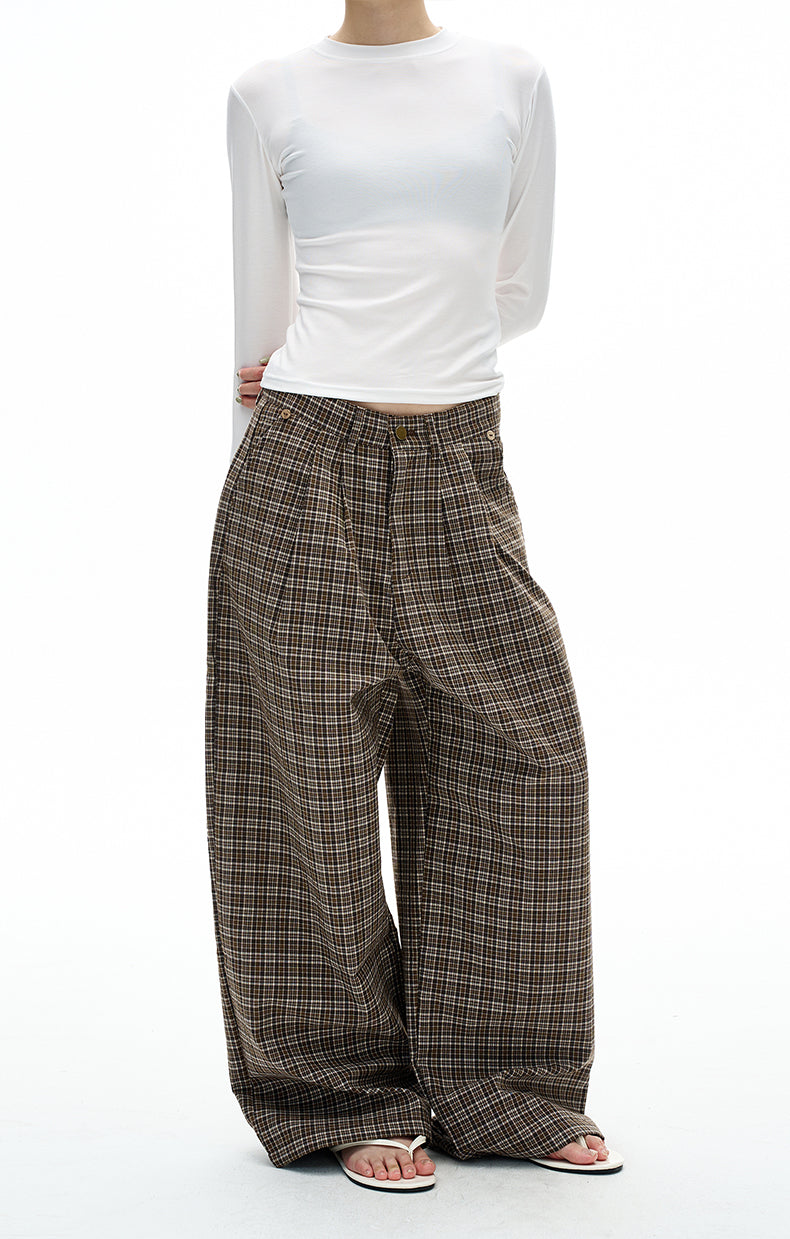 MADWITCH PLEAT TWEED PANTS #C950