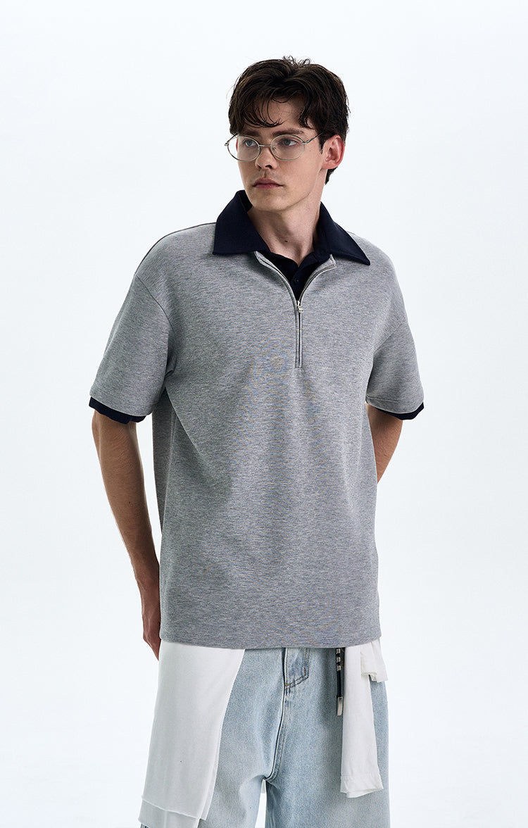 MADWITCH DOUBLE LAYERED T-SHIRT #C1766C25