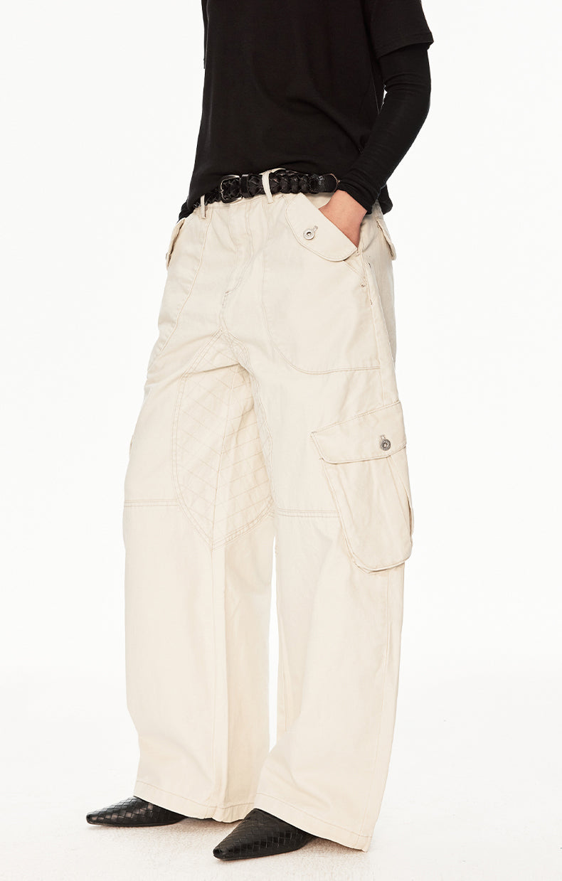 MADWIT DECONSTRUCTED UTILITY PANTS #CK6955