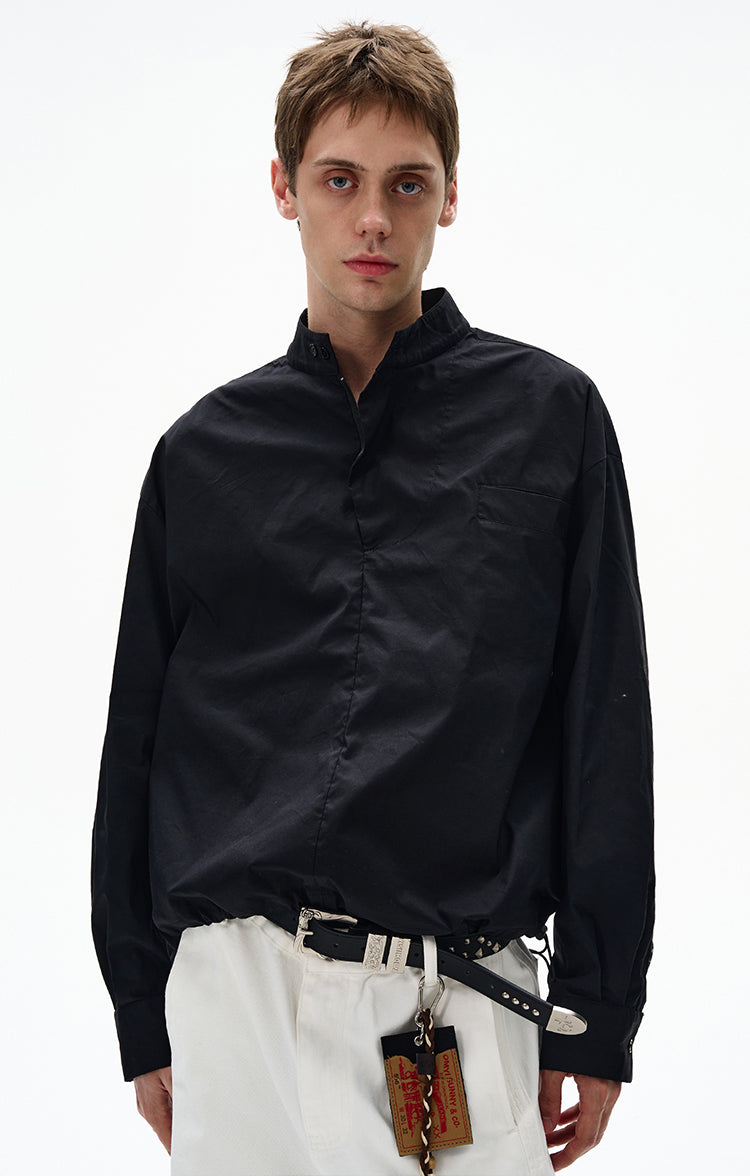 MADWITCH UNISEX HALF-ZIP PULLOVER SHIRT #C248Q25