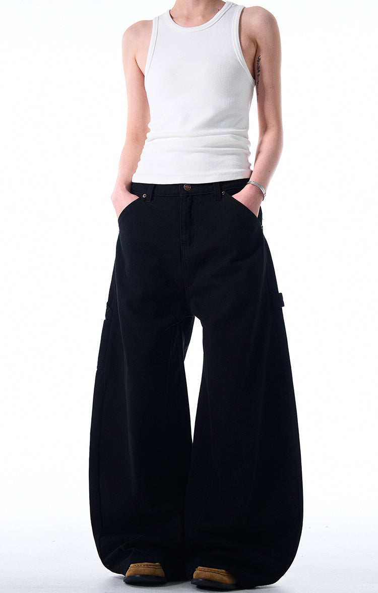 MADWITCH MAILLARD WIDE-LEG PANTS #DR6301