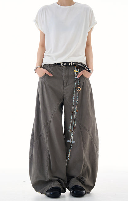 MADWITCH ASYMETRIC PANELED TROUSERS #CK6822