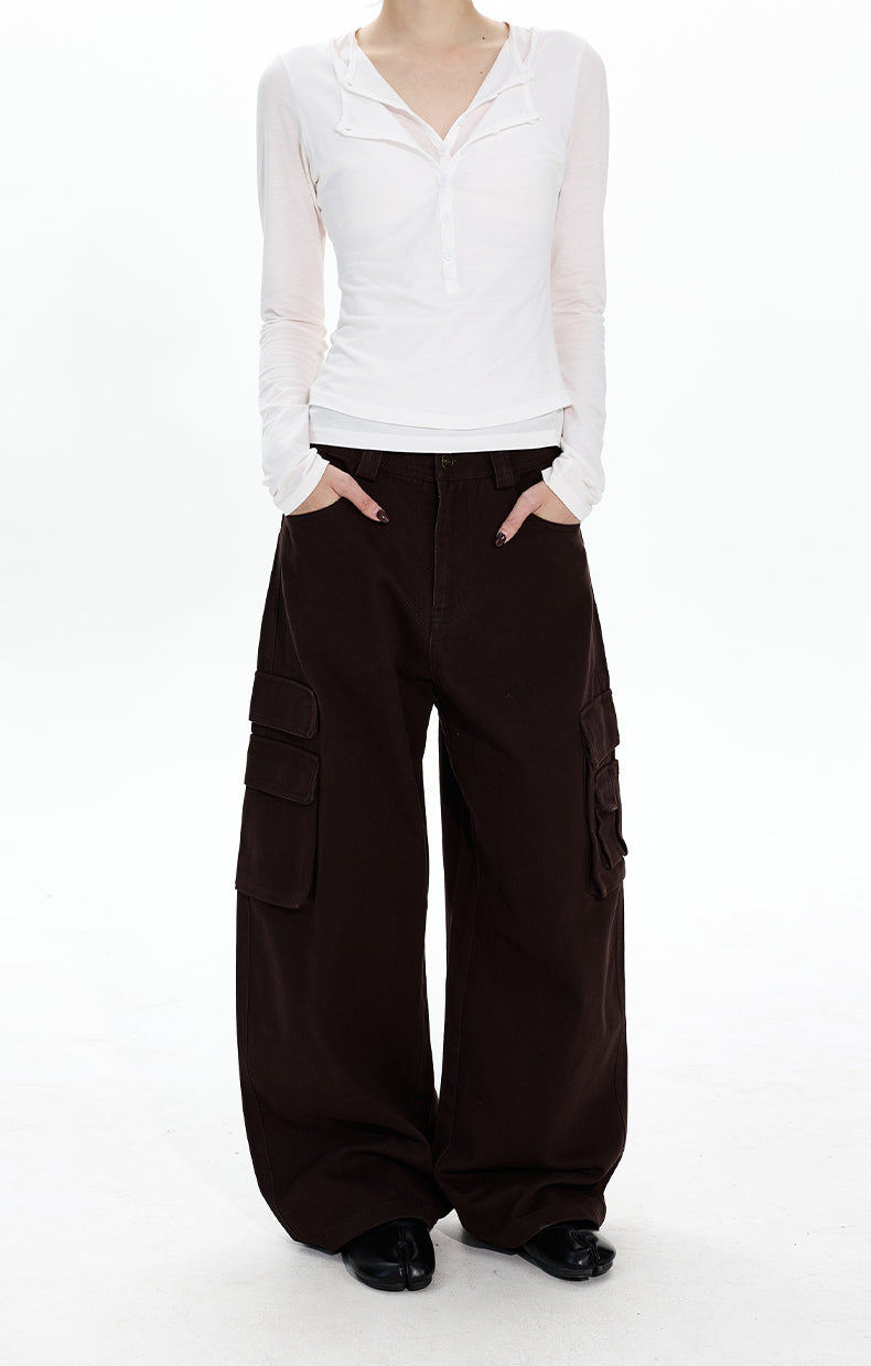 MADWITCH UTILITY DROP PANTS #A617