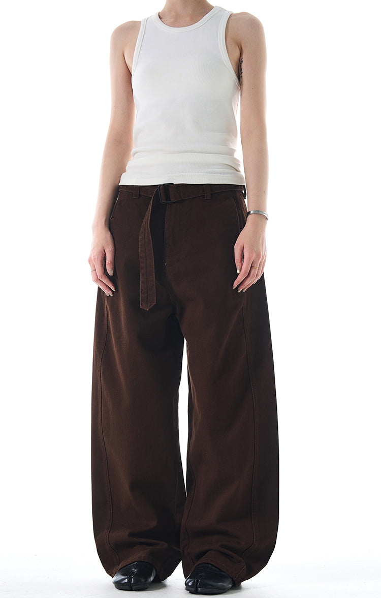 MADWITCH STRAIGHT LEG LONG WAISTBAND WORK PANTS #G6636
