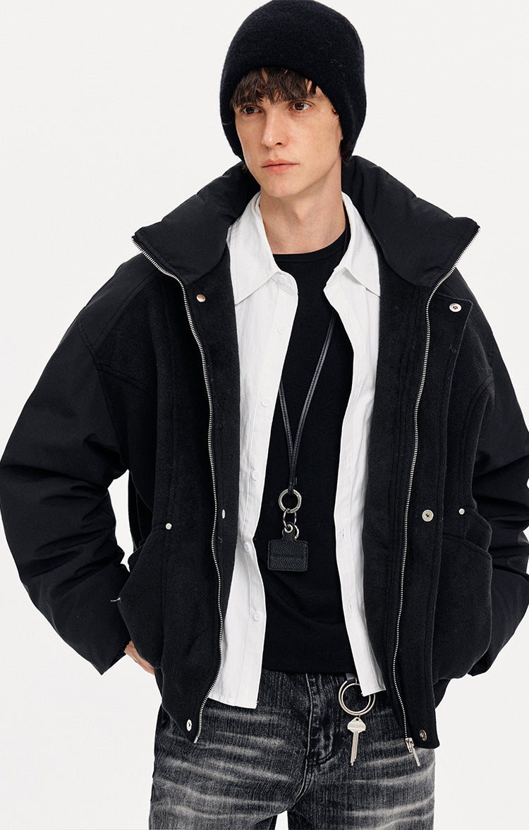 MADWITCH TAILORED HARRINGTON DOWN JACKET #630235