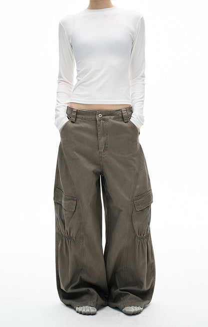 MADWITCH PLEAT CARGO PANTS #6230