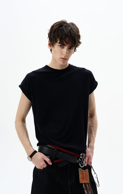 MADWITCH WING-SLEEVE STRUCTURED TEE #27342