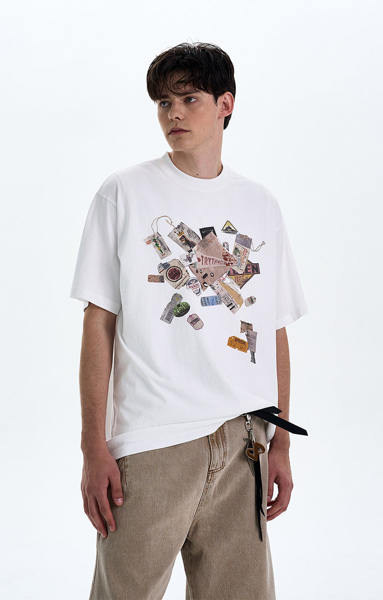 MADWITCH FUN GRAPHIC SHORT SLEEVE TEE #27335