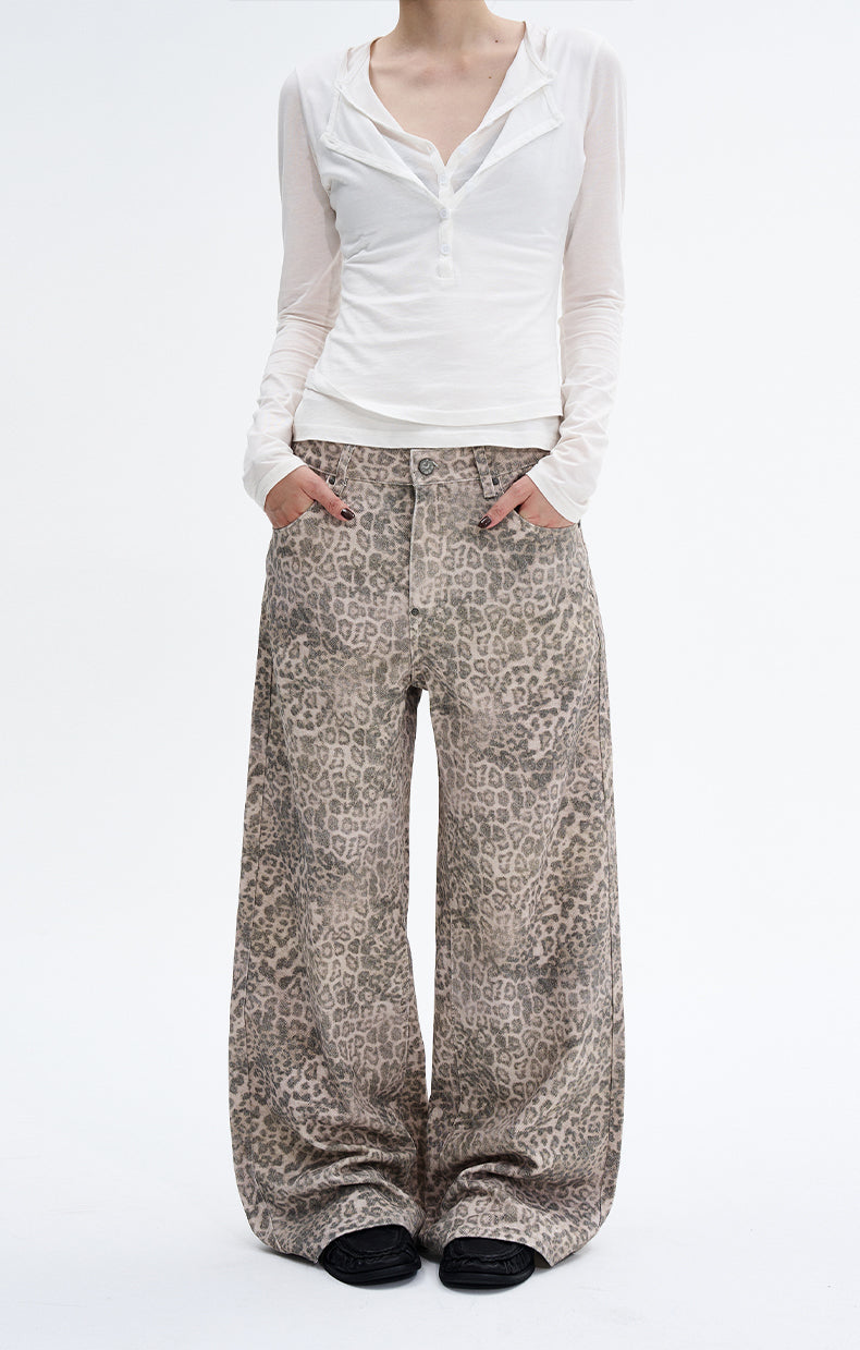 MADWITCH LEOPARD WASH DENIM #CK3577