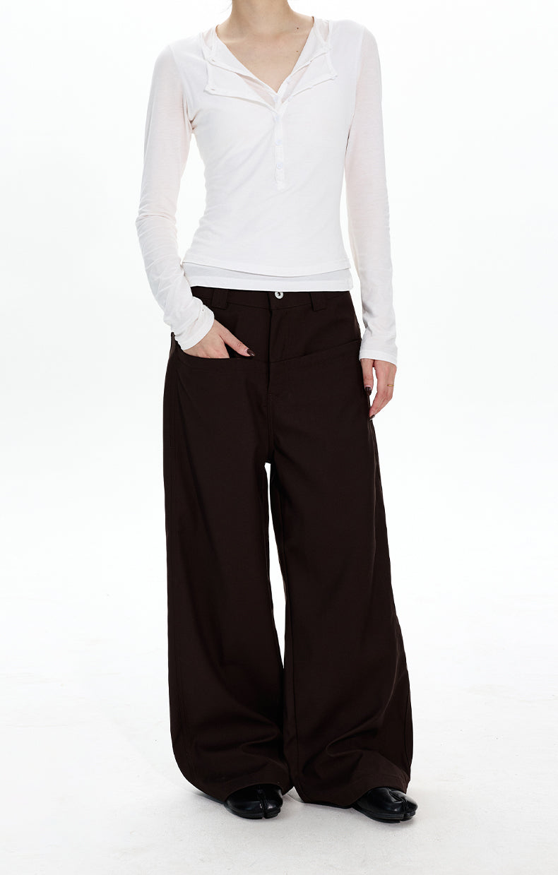 MADWITCH CLEAN STRAIGHT PANTS #CK6903