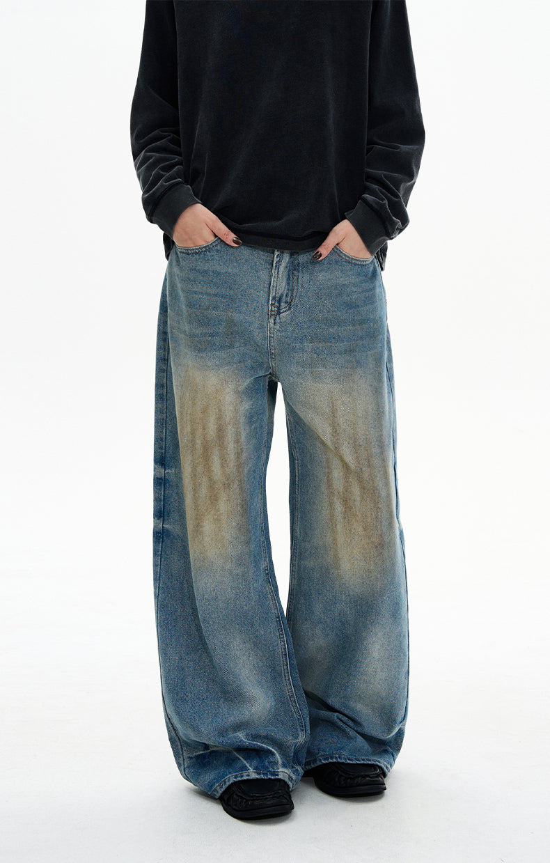 MADWITCH DIRTY STRAIGHT DENIM #9940