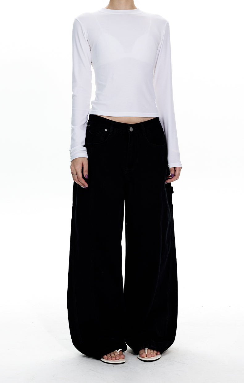 MADWITCH DECONSTRUCTED VINTAGE WORKWEAR JEANS #CK3590