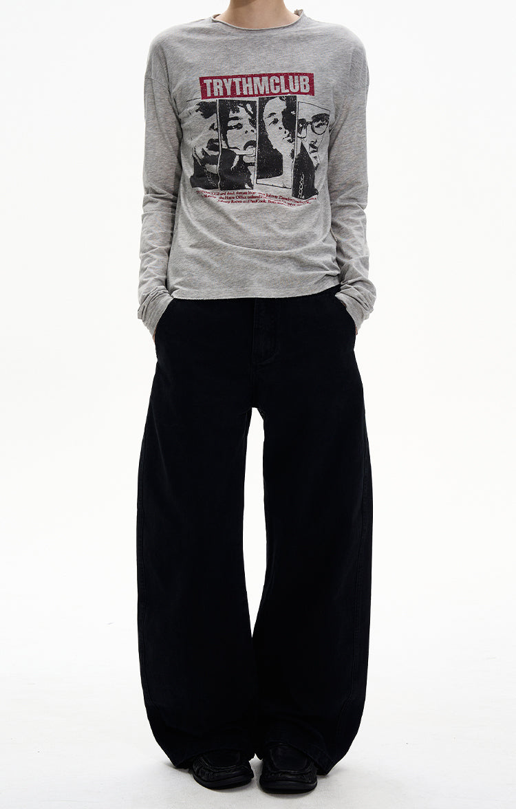 MADWITCH CLEAN SLUNG TROUSERS #CK3573